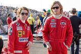thumbnail: Daniel Bruhl as Niki Lauda and Chris Hemsworth as James Hunt in Rush (Monday, BBC2, 10p.m.)