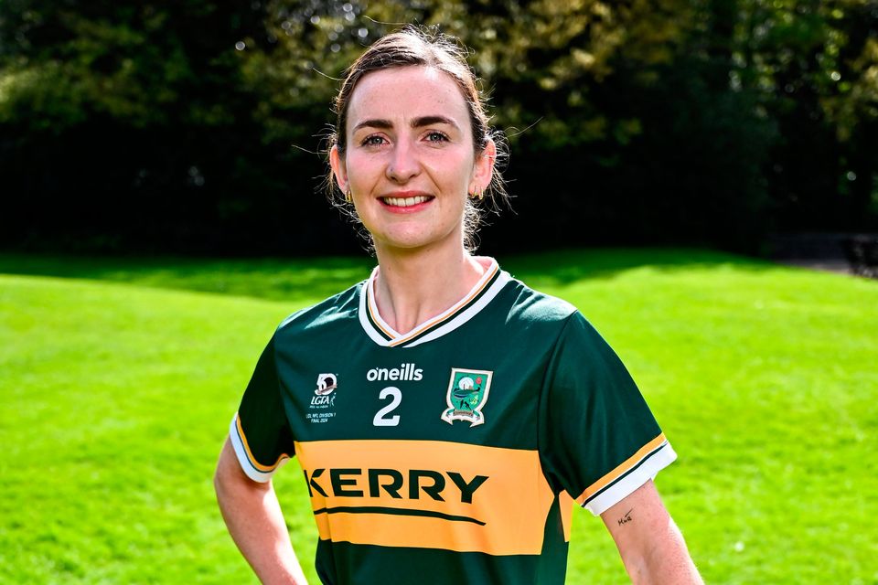 Cáit Lynch of Kerry poses for a portrait at the official AIG & LGFA Partnership Launch for the 2024 season 