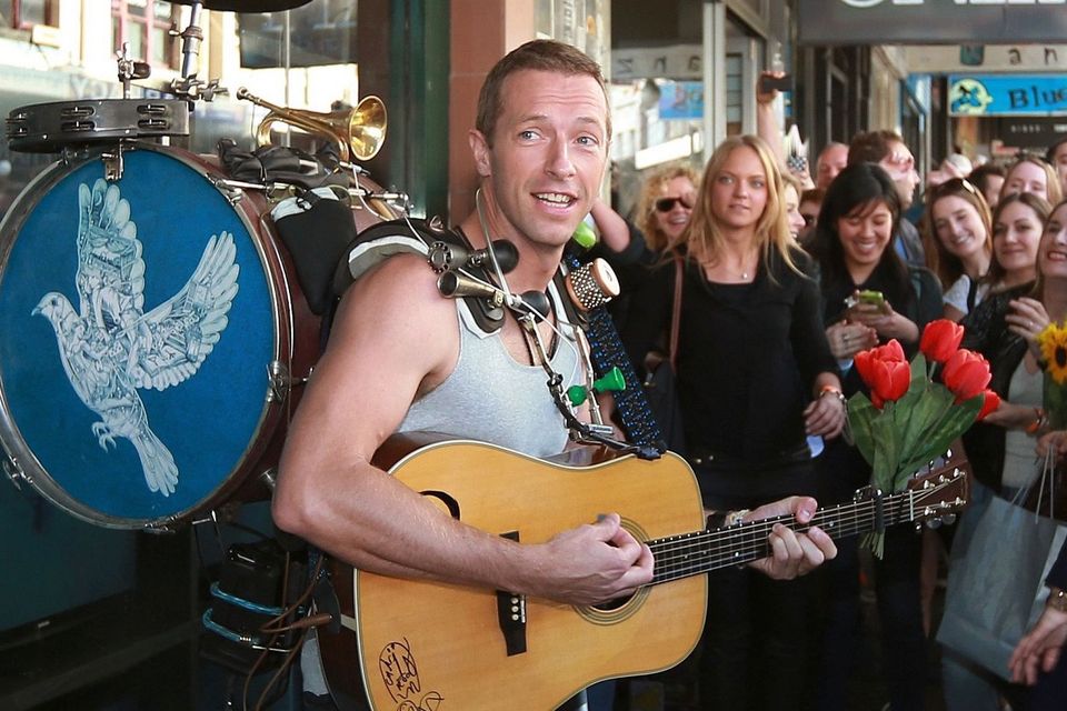 Coldplay man reveals all on his new kit