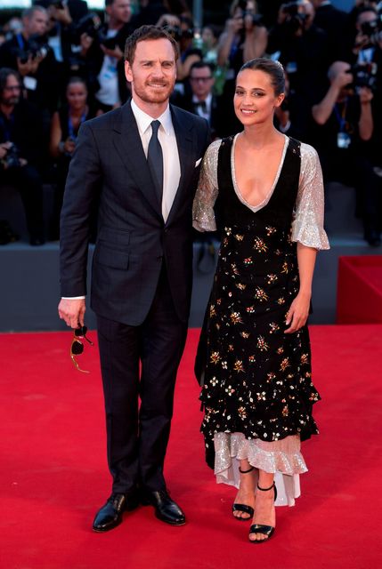 Alicia Vikander Does Her First Red Carpet Since Wedding Michael Fassbender