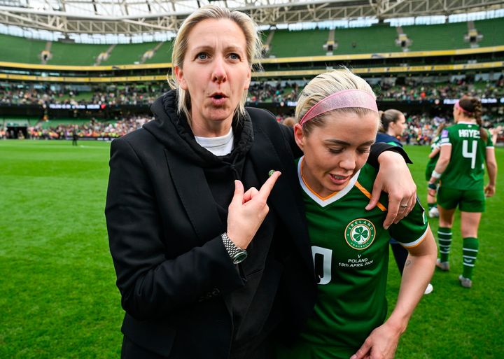 ‘I thought it was the best performance I’d ever seen her produce in an Ireland shirt ... she topped that tonight’