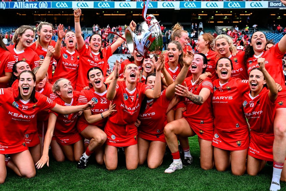 Cork are the current Camogie All-Ireland senior champions. The Cork and Waterford panels released a hard-hitting statement, describing the postponement of the Munster final as showing 'scant regard' for players. Photo: Sportsfile