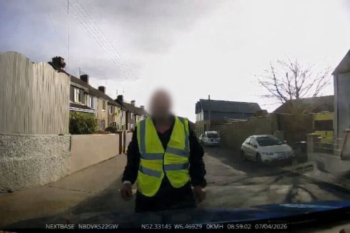 Concerns raised as videos circulate of man stepping in front of cars in Wexford