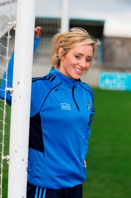 Pictured at The Dublin Ladies GAA Football Squad training at Parnell Park was Fiona Hudson