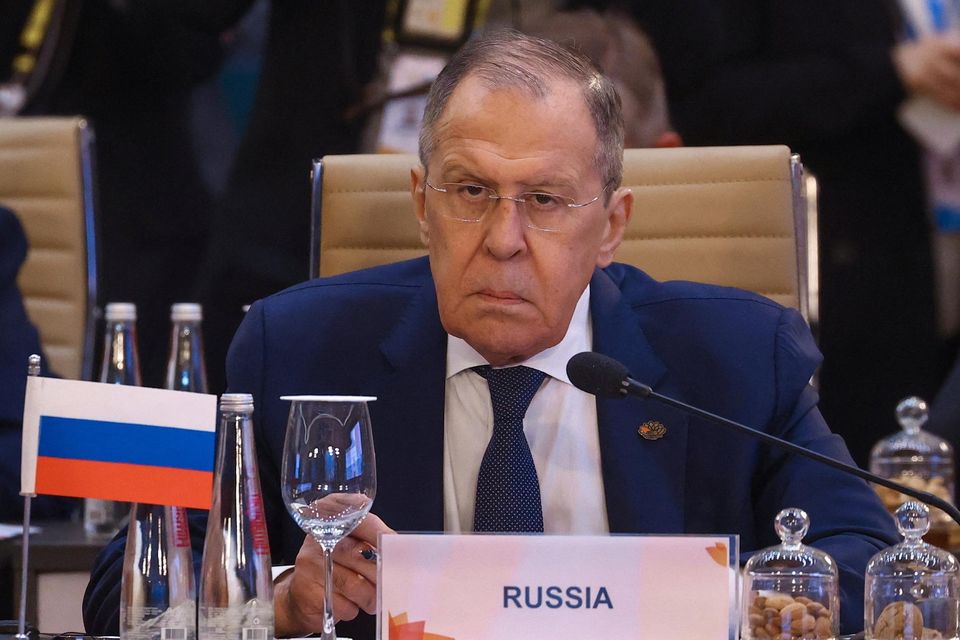 Russian foreign minister Sergei Lavrov. Photo: Reuters