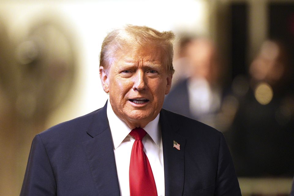 Former president Donald Trump (Curtis Means/DailyMail.com via AP)