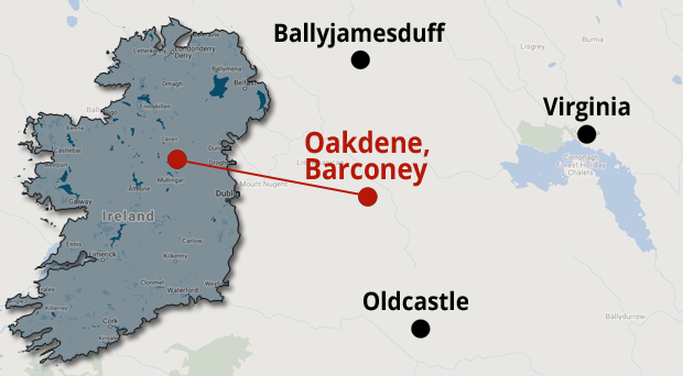 The five bodies were discovered in Cavan
