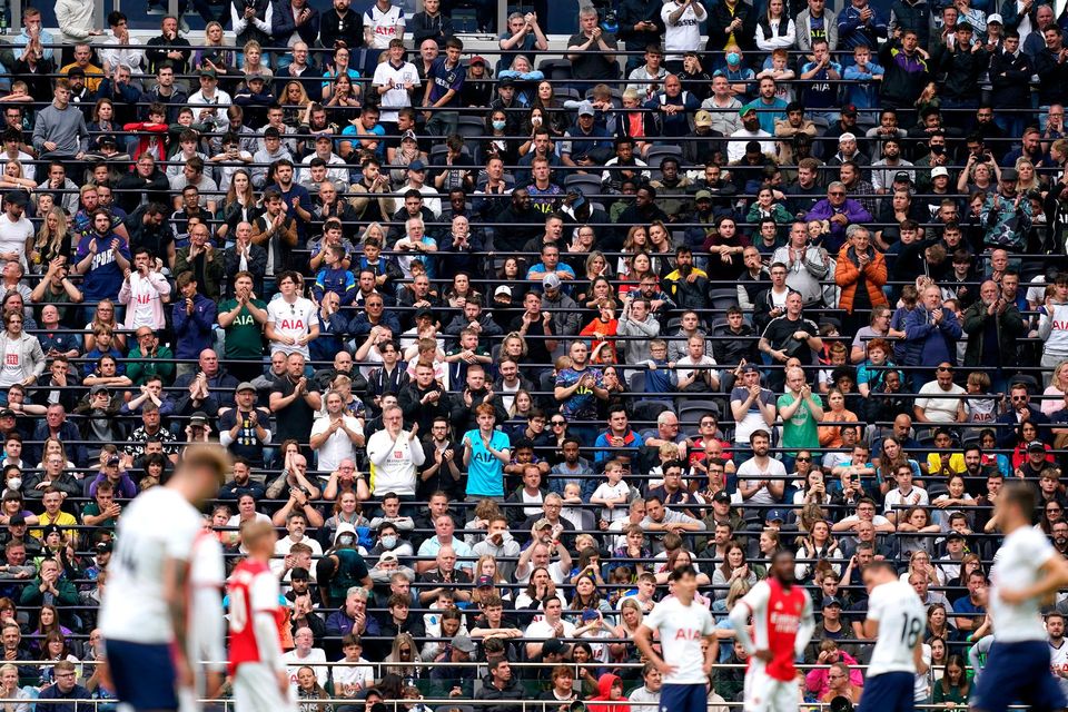 Huge day for fans as standing sections to be permitted in Premier League and Championship from New Year s Day Irish Independent