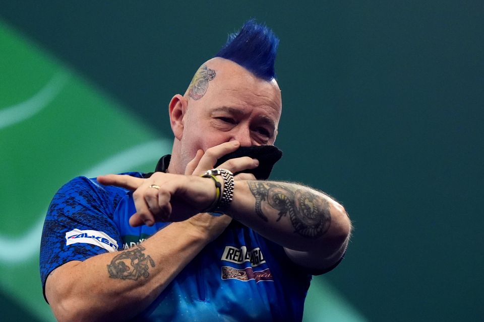 ‘I’ve been struggling for form’ – Peter Wright emotional after knocking out world champion Luke Humphries