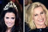 thumbnail: Katie Price (left) and Katie Hopkins as Price has chosen to save Hopkins from eviction on Celebrity Big Brother, even though the outspoken columnist has previously criticised Price's choice of baby name