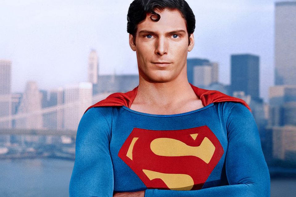 Christopher Reeve in the original Superman