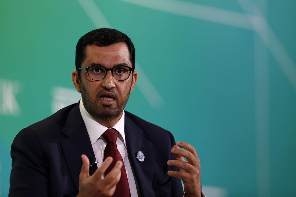 Sultan Ahmed Al Jaber, chief executive officer of Abu Dhabi National Oil Co. (ADNOC).  Photo: Aaron M. Sprecher/Bloomberg