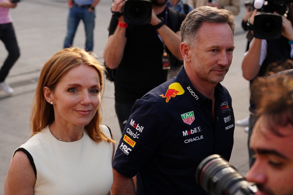 Red Bull boss Christian Horner has dismissed rumors that he and his wife Geri are planning to star in a fly-on-the-wall documentary series (David Davies/PA)