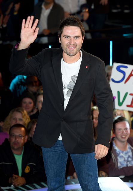 George Gilbey arriving to enter the Celebrity Big Brother house (Ian West/PA)