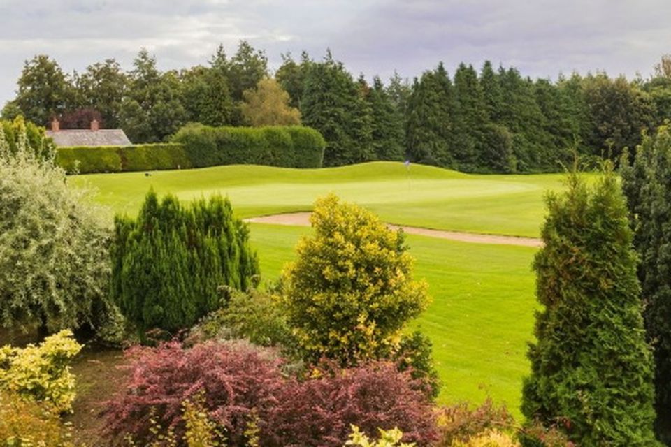 A view of the 18th at County Meath Golf Club.