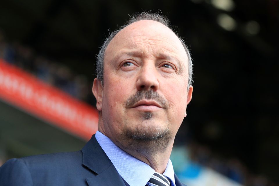 Newcastle manager Rafael Benitez is expected to return to the dug-out on Saturday