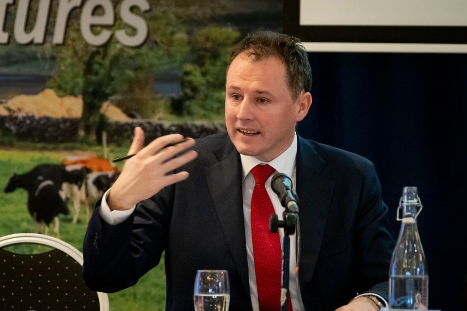 Minister Charlie McConalogue said our land has the capacity to utilise nutrients much more so than other countries. Photo: Don Moloney