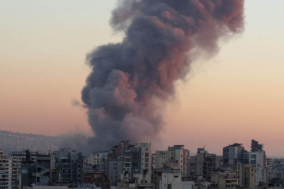 Israelis target Hezbollah’s HQ in Beirut with massive airstrike