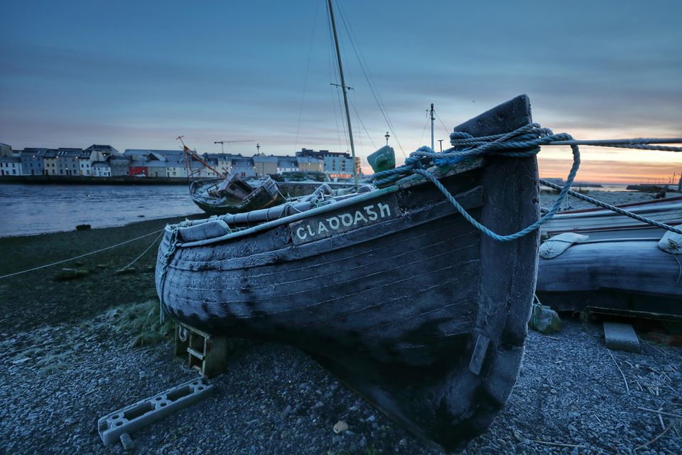 A boat at Galway bay. Photo: Chaosheng Zhang