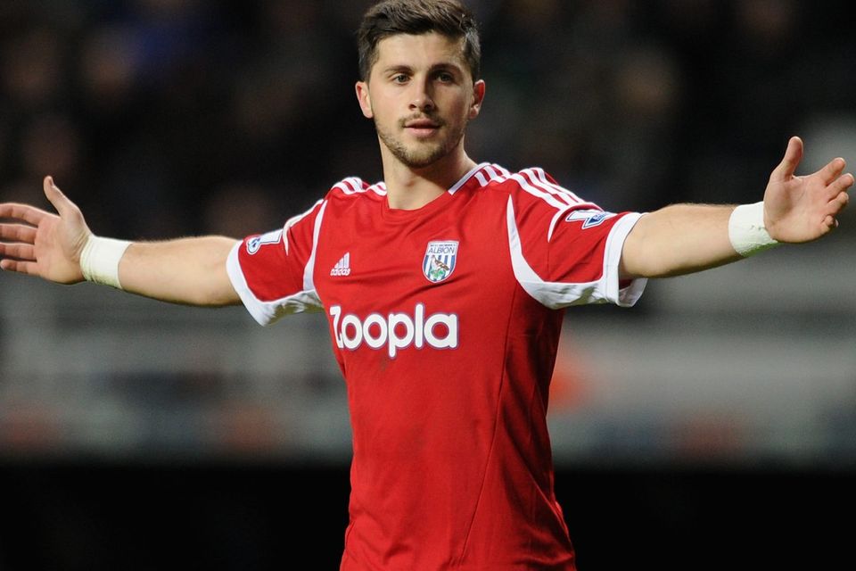 Shane Long has stated he is happy at West Bromwich Albion