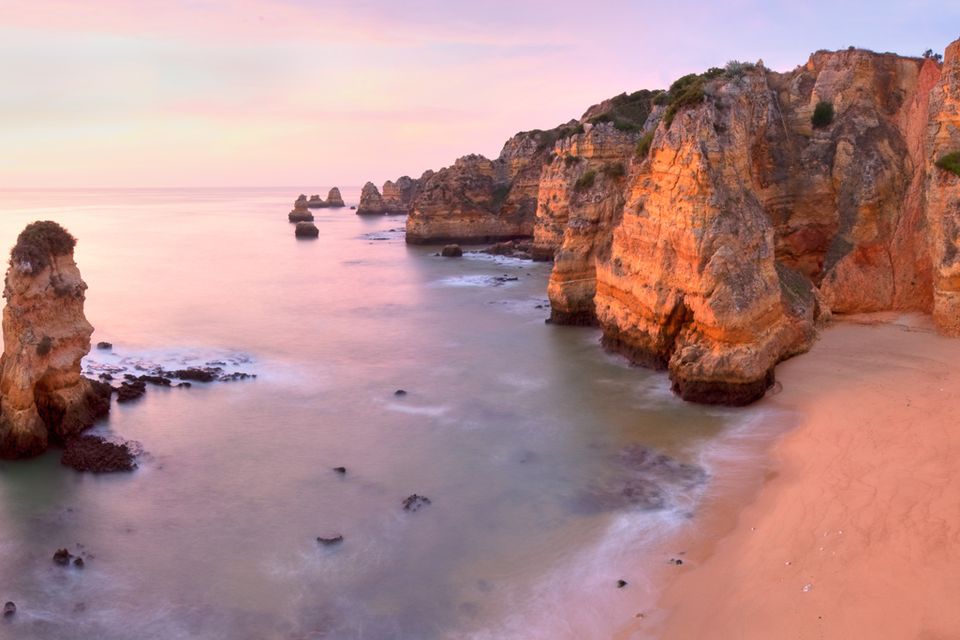 Dona Ana beach, Algarve, Portugal. #MagicMonday