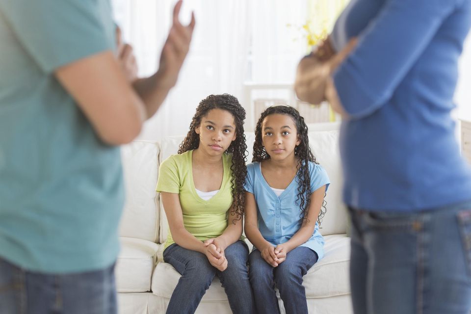 Children's needs must be carefully considered when their parents separate. Photo: Getty/picture posed