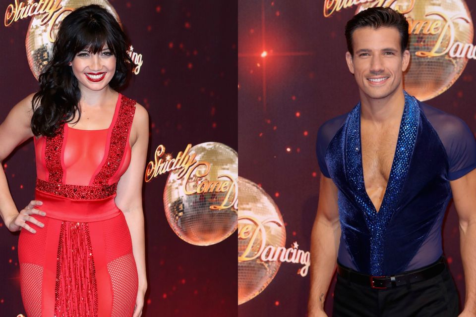 Daisy Lowe and Danny Mac battled for top place in Strictly Come Dancing at the Weekend. Image: Getty.