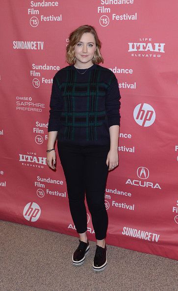 Actress Saoirse Ronan attends the 'Stockholm, Pennylvania' Premiere during the 2015 Sundance Film Festival at the Eccles Center Theatre