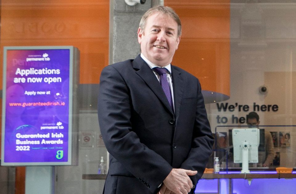 PTSB chief executive Eamonn Crowley. Photo: Fennells