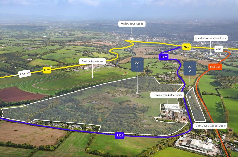 Greencore is selling 145 acres in Mallow