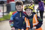 thumbnail: Tom O’Sullivan and Fiachra O’Slatara pictured at the start of the Fenit Coastal Cycle on Saturday. Photos by Domnick Walsh.
