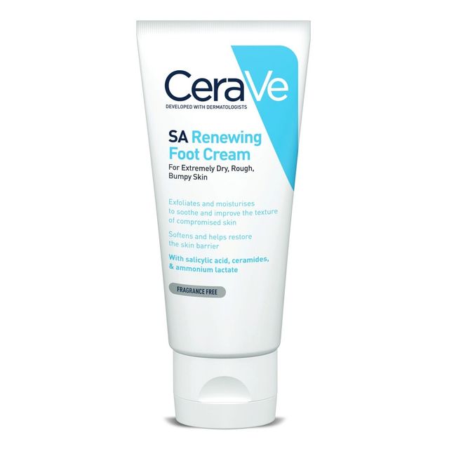 CeraVe SA Renewing Foot Cream, €10.50, available nationwide