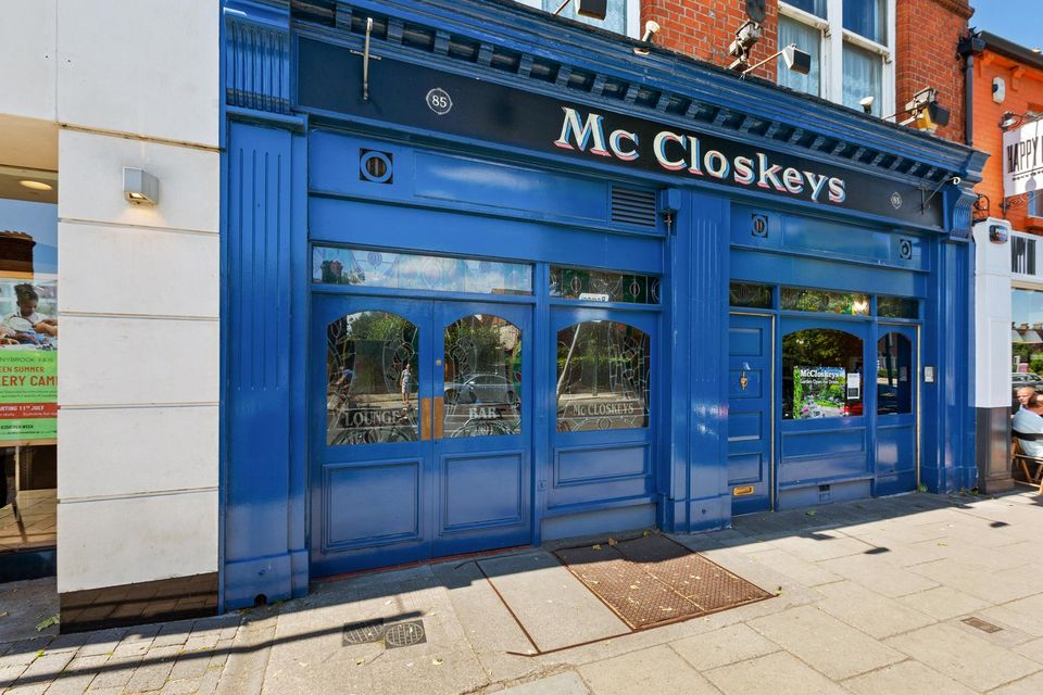 McCloskeys pub in Donnybrook, Dublin 4, which is on the market with a guide price of €1.9m