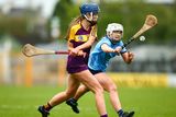 thumbnail: Róisín McGonigle clears from Eimear Kehoe. Photo: Ken Sutton/INPHO