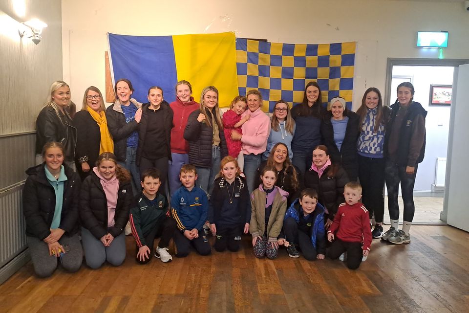 All-Ireland U18 boxing champion Ciofra Kenny received a hero's welcome at Kenny's Corner House in Carnew after her victory over Georgia Stewart (Derndale) in the women's lightweight final at the National Stadium.