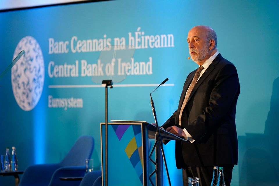 Central Bank governor Gabriel Makhlouf previously compared cryptocurrencies to Ponzi schemes.  Photo: Niall Carson/PA Wire