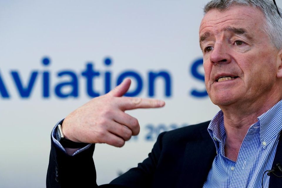 Ryanair Group CEO Michael O'Leary Photo by KENZO TRIBOUILLARD/AFP via Getty Images
