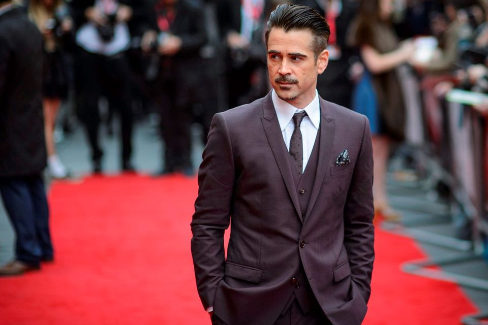 Colin Farrell attending the official screening of The Lobster during the 59th BFI London Film Festival at Vue West End, Leicester Square, London