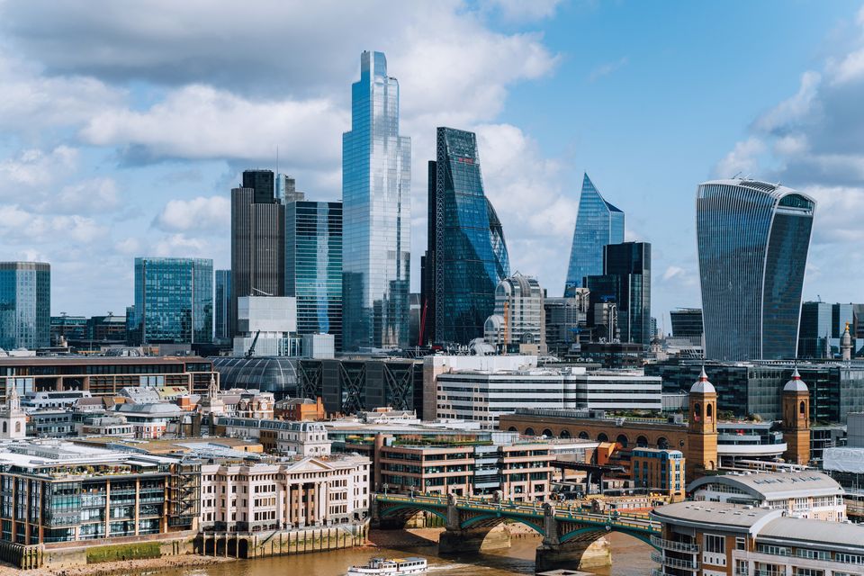 The City of London skyline. Photo: Getty Images