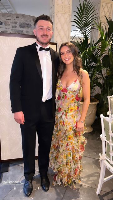 Will Connors and Sarah Clarke. Photo: Instagram/Sarah Clarke.