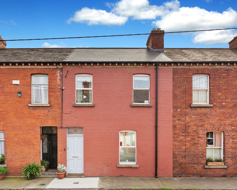 The exterior of the North Strand terraced home