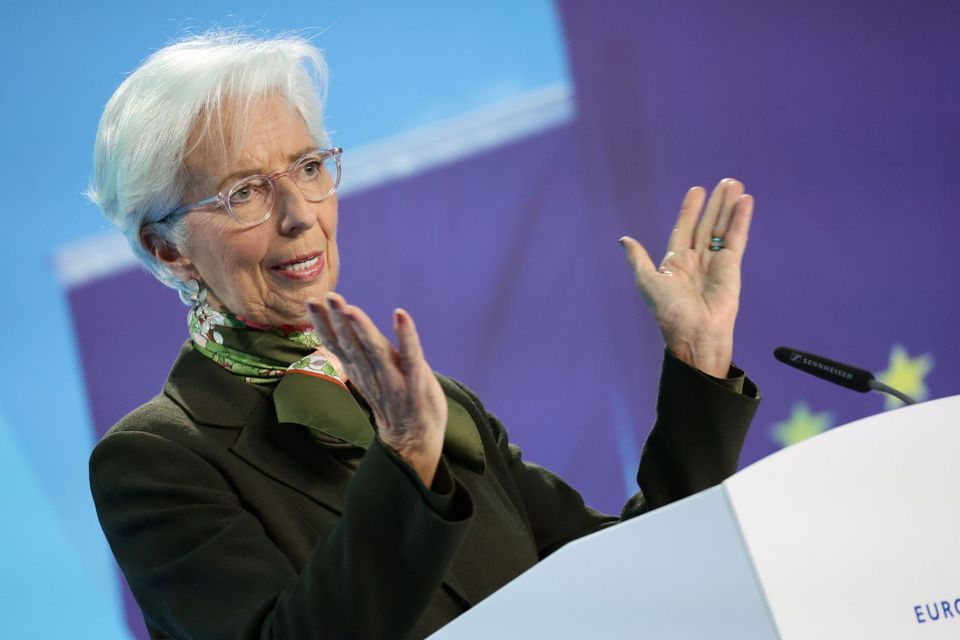 ECB bank president Christine Lagarde. Photo: Andreas Rentz / Getty Images