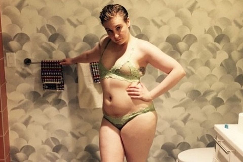 Lena Dunham wins the internet with bikini picture I think I ll