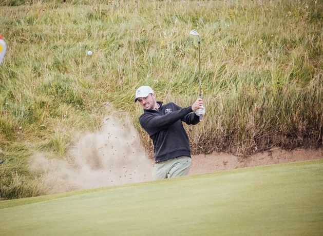 Max Kennedy and Sara Byrne rally as Internationals and USA tie 18-18 heading into Arnold Palmer Cup singles at Lahinch