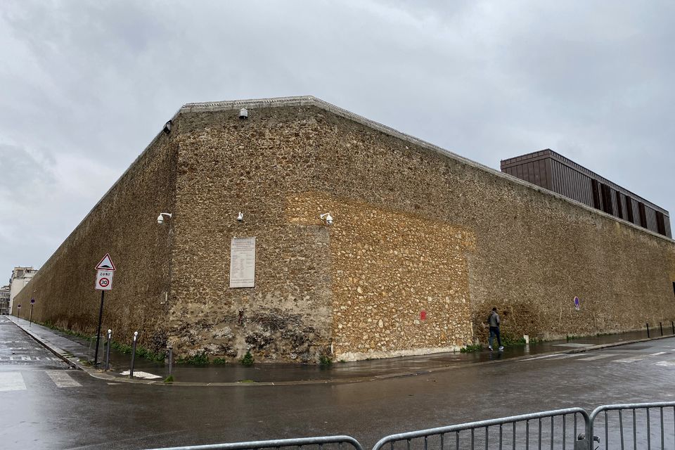 The Prison de la Santa, in 14th arrondissement, where the pimp who nearly fatally stabbed Samuel Beckett was held. Photo for The Washington Post by Bill Triplett