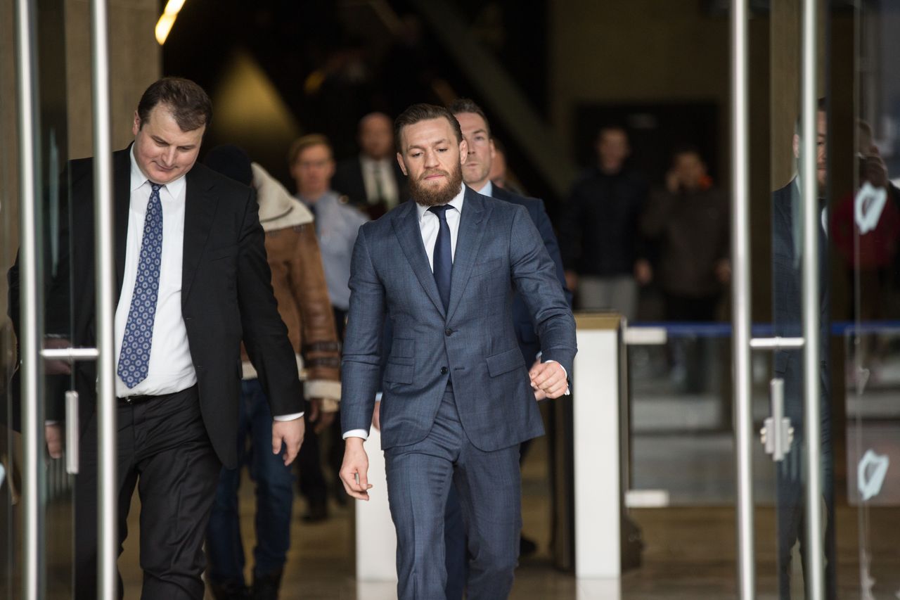 What I Did Was Very Wrong Conor Mcgregor Fined €1000 For Assaulting Man In Dublin Pub