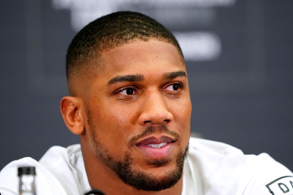 Anthony Joshua fights in London this weekend (Zac Goodwin/PA)