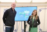 thumbnail: Amy Huberman with rugby legend Paul O’Connell, her podcast guest at Electric Picnic. Photo: Sasko Lazarov/Photocallireland