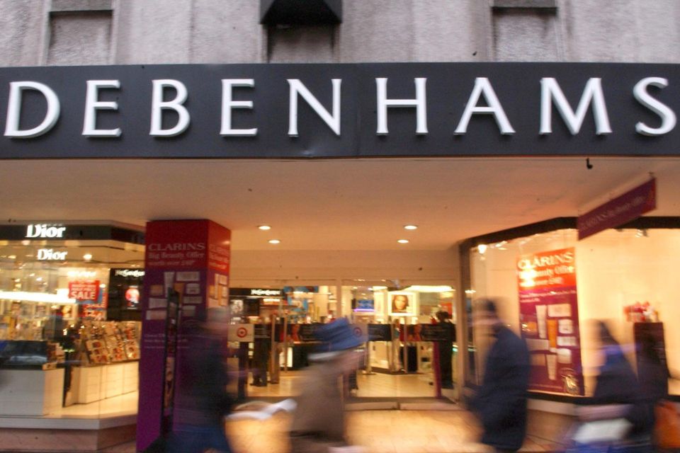 UK parent Debenhams Plc withdrew financial support