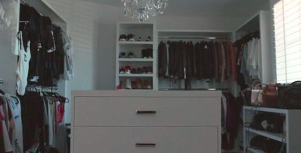 Kylie Jenner shows off wardrobe with room just for shoe collection in $2.7m  mansion
